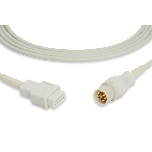 Cables & Sensors Mindray Datascope Compatible SpO2 Adapter Cable - 220 cm E708-070